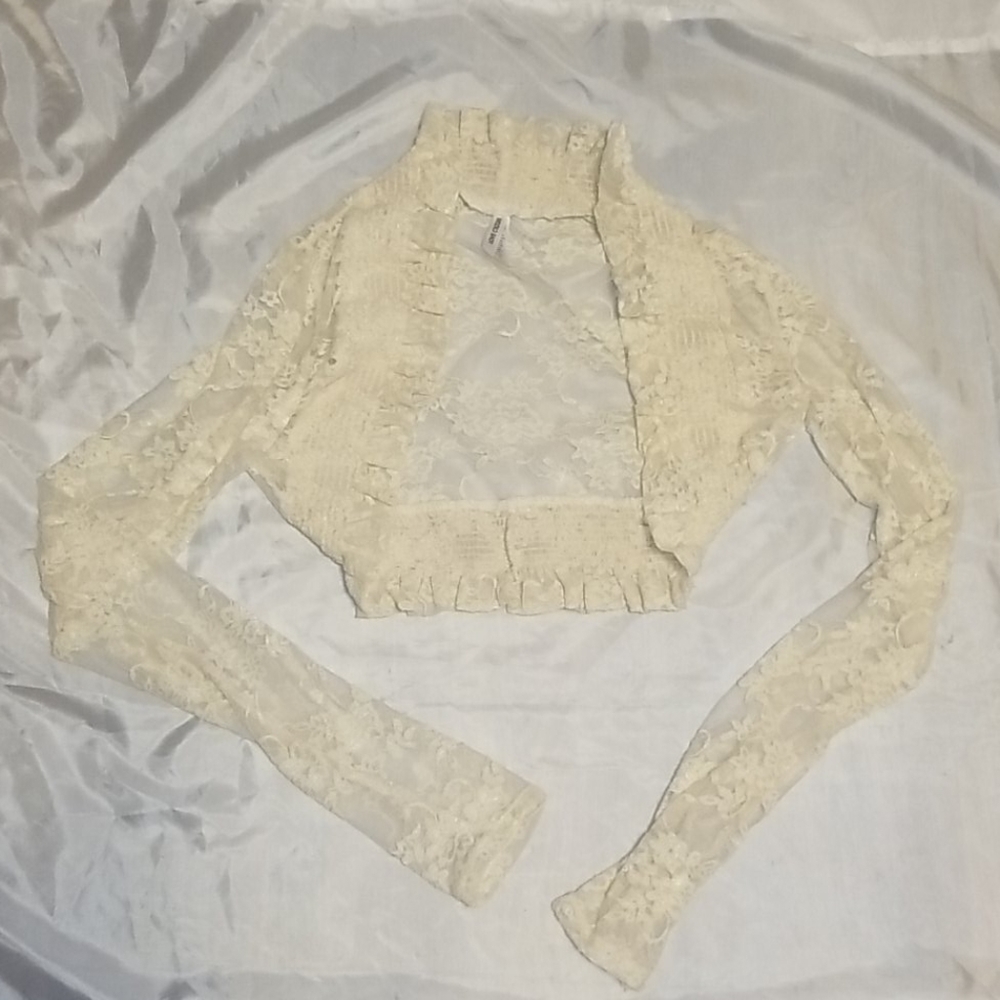 🎁4/$20🎁 Victorian style floral bolero